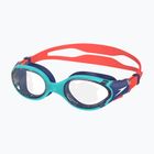 Kinder-Schwimmbrille Speedo Biofuse 2.0 aqua breeze/clear