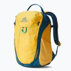 Touristischer Rucksack Kinder Gregory Wander 8 l aqua yellow