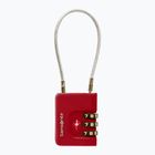 Vorhängeschloss Samsonite Cablelock 3 Dial TSA red