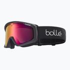 Skibrille Bollé Y7 OTG black matte/volt ruby