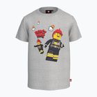 Kinder-Trekking-Shirt LEGO Lwtaylor 103 grau 12010747