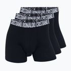 Herrenboxershorts CR7 Basic Trunk 3 pack black