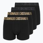 Herrenboxershorts CR7 Basic Trunk 4 Paar 2492 BLACK