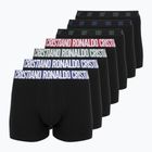 Herrenboxershorts CR7 Basic Trunk 7er-Pack 2810 black