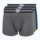 Herren CR7 Basic Trunk Boxershorts 3 Paar multicolour