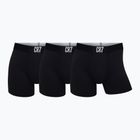 Herrenboxershorts CR7 Trunk Airmesh 3 pack black