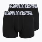 Herrenboxershorts CR7 Fashion Trunk 2 pack black