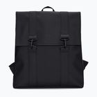 Rains MSN W3 21 l urbaner Rucksack schwarz