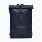 Cityrucksack Rains Rucksack Rolltop 13 + 4 l navy