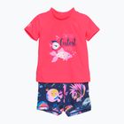 T-Shirt + Badeshorts Color Kids Set rosa CO7200895380