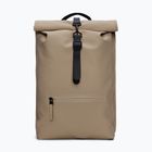 Cityrucksack Rains Rucksack Rolltop Beige