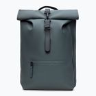 City-Rucksack Rains Rucksack Rolltop 17 l dark grey