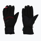 Herren Viking Solven Skihandschuhe Schwarz/Rot 110/23/7558/34