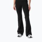 Damen-Trainingsleggings Cardio Bunny Flare black