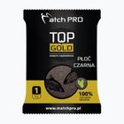 MatchPro Top Gold Grundköder zum Angeln auf Rotaugen Schwarz 1 kg 970008