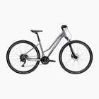 Damen-Crossrad KROSS Evado 5.0 In grey/blue/gloss