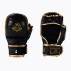Bushido schwarz Arm-2011D-M Sparring Handschuhe für MMA Training