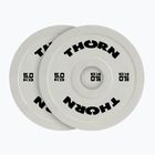 Gewichtszusatz THORN FIT Fractional  2 x 10 kg white/black