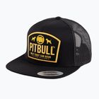 Pitbull Mesh Snapback Dogs Kappe schwarz