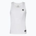 Herren-Tank-Top Pitbull West Coast Tank Top Slim Fit Lycra Small Logo white
