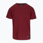 Shirt Herren Pitbull No Logo burgundy