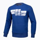 Sweatshirt für Männer Pitbull West Coast Crewneck Classic Logo royal blue