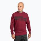 Sweatshirt für Männer Pitbull West Coast Crewneck Classic Logo burgundy