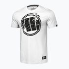 Herren-T-Shirt Pitbull West Coast Scratch 170 GSM white