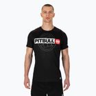 Trainings Shirt Herren Pitbull Mesh Performance Pro Plus Hilltop Sports black