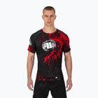 Rashguard für Männer Pitbull West Coast Blood Dog 2 Rash black
