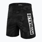 Grappling-Shorts für Männer Pitbull West Coast Grappling 3 Net Camo Hilltop 2 black