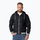 Herren Pitbull West Coast Overpark Kapuzenjacke dunkel navy