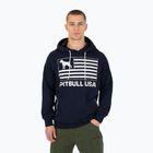 Herren Pitbull West Coast Usa Sweatshirt mit Kapuze dunkel marineblau