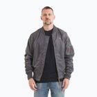 Jacke Herren Pitbull West Coast Ma 1 Logo Flight 2 graphite