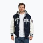 Herren Pitbull Falcon Ridge Bomber Kapuzenjacke navy/ecru