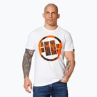 Shirt Herren Pitbull West Coast Orange Dog 24 white