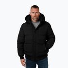 Herren Winterjacke Pitbull Patton Quilted Hooded black
