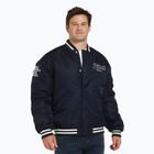 Pitbull West Coast Herren Seabridge Varsity Jacke dunkel marineblau