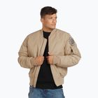 Pitbull West Coast Herren Ma 1 Verano Bomber Sand Jacke