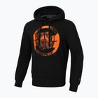 Herren Pitbull West Coast Hooded Orange Dog 24 schwarz Sweatshirt