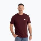 Shirt Herren Pitbull Small Logo dark burgundy