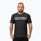 Pitbull Hilltop Casual Sport schwarz melange Herren-T-Shirt
