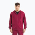 Hoodie Sweatshirt Herren Pitbull Tape Nugget Hooded Zip Sweatshirt burgundy
