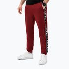 Hose Herren Pitbull Tape Nugget Jogging burgundy