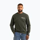 Hoodie Sweatshirt Herren Pitbull Paara Bellum Crewneck Sweatshirt old green