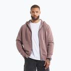 Hoodie Sweatshirt Herren Pitbull Lancaster 2 Hooded Zip Sweatshirt washed burgundy