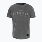Pitbull Mt. Fuji Herren-T-Shirt gewaschen grau