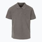 Herren Pitbull Washed Polo Shirt dunkelbraun
