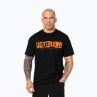 Herren Pitbull Blacky schwarzes t-shirt