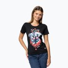 Pitbull Fur Ever Love Frauen-T-Shirt schwarz